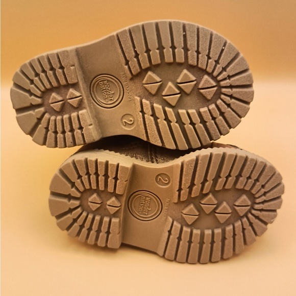 Wonder Nation Tan Owl Kids Boots - Picture 6 of 8